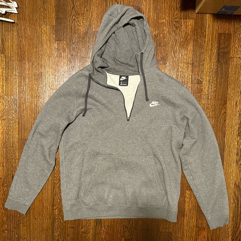 Men’s Nike Quarter Zip Fleece Hoodie - XL